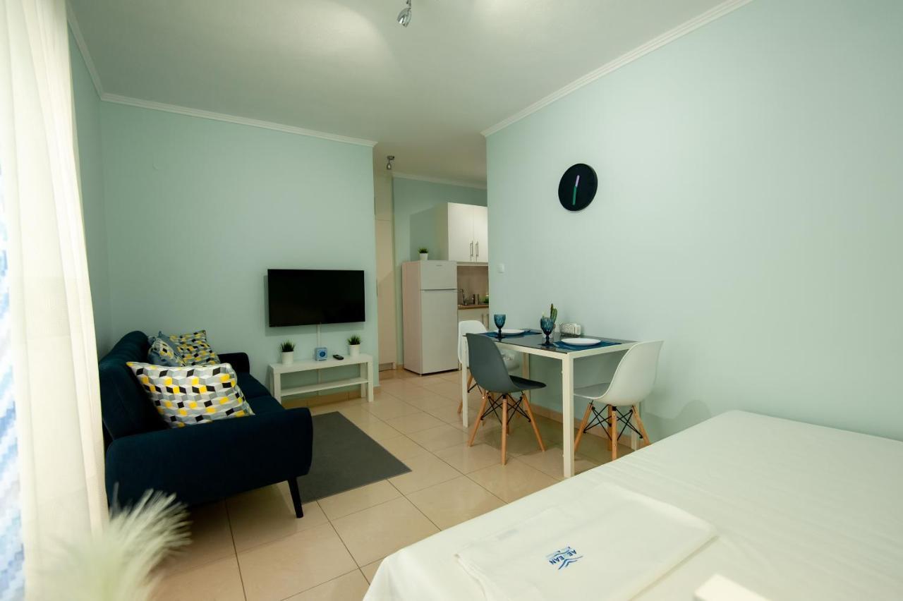 Apartament Aegean Studio By The Sea II Peraía Zewnętrze zdjęcie